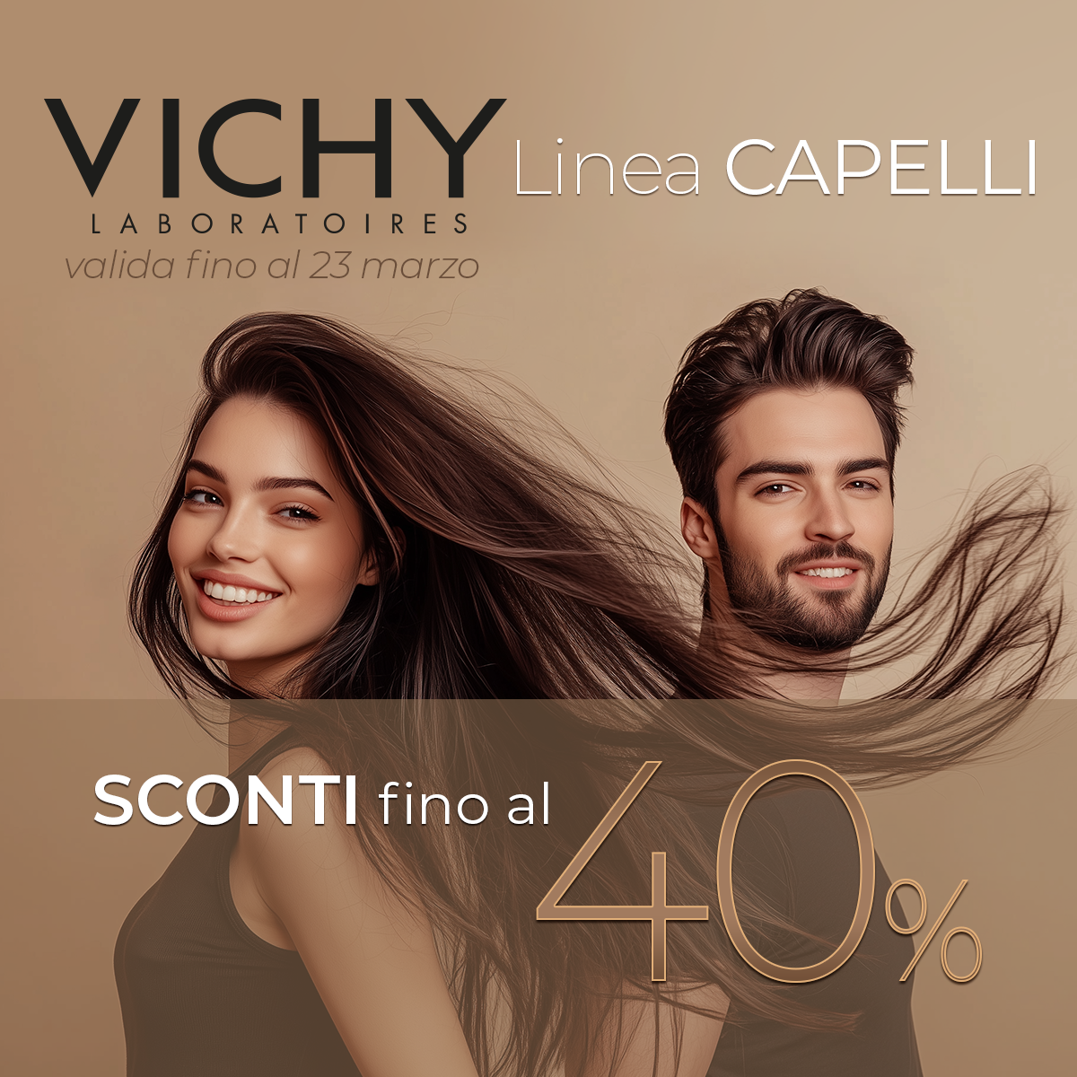 per i tuoi capelli al Top scegli Vichy